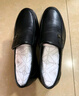 老人頭(LAORENTOU)皮鞋男鞋商務(wù)休閑鞋頭層牛皮套腳扣飾耐磨透氣涼鞋男鏤空洞洞鞋打孔鞋 LL13203 黑色 43  曬單實(shí)拍圖
