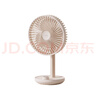 SOLOVE素樂F21桌面風扇可搖頭空氣循環(huán)扇便攜式USB充電夏季家用辦公室空調(diào)伴侶戶外臺式大風力小電扇 杏 曬單實拍圖
