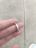 老鳳祥一貝子99足銀情侶戒指男女異地戀紀(jì)念對戒情人節(jié)生日禮物女友老婆 一貝子足銀戒指-情侶款*禮盒 曬單實拍圖