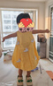 凡獵女童連衣裙夏裝2025新款洋氣嬰兒公主裙寶寶一周歲禮服花苞裙夏季 曬單實(shí)拍圖