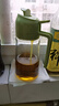 FVFH德國油壺噴倒兩用噴油壺廚房噴油瓶霧化家用玻璃按壓式油噴壺油瓶 斜口噴倒一體油壺-綠色 曬單實(shí)拍圖