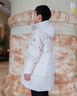 波司登（BOSIDENG）25新款羽絨服男女兒童中長(cháng)款5A抗菌4防連帽加厚外套T250246914DS 【店長(cháng)推薦】燕麥色|7185 150 /72 約 140-150cm 36kg 曬單實(shí)拍圖