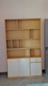 林氏家居落地書柜置物架書架一體靠墻客廳簡易儲物展示柜子UV2X 曬單實拍圖