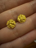 周大生黃金手鏈五帝錢手鏈好運自帶送女友生日紀(jì)念情人節(jié)禮物 約6g 曬單實拍圖