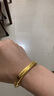 周生生永系列 黃金手鐲足金光砂圓桿素圈金鐲子結婚三金23929K計價(jià) 06圈 - 14.16克(含工費360元) 曬單實(shí)拍圖