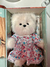 莉娜熊（TeddyTales）故事款小熊玩偶毛絨玩具熊泰迪手作熊娃娃送禮送人七夕情人節(jié)禮物 勿忘我Nezabudka 布丁色xs號(hào)15cm 禮盒裝 曬單實(shí)拍圖