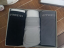 七匹狼（SEPTWOLVES）內(nèi)褲男士冰絲無痕抗菌平角褲涼爽超薄四角短褲男 曬單實(shí)拍圖