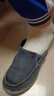布舍元商務(wù)休閑男鞋帆布鞋透氣爸爸鞋老北京布鞋男511-9304 藍色 39  曬單實(shí)拍圖