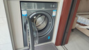 海爾（Haier）【行業(yè)TOP】云溪3.0系列滾筒洗衣機(jī)全自動(dòng)10公斤大容量家用直驅(qū)精華洗一級(jí)能效家電國(guó)家補(bǔ)貼洗衣機(jī) 灰色376丨直驅(qū)精華洗+雙智投+光等離子除菌 曬單實(shí)拍圖