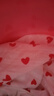 貝瑞加（Babyprints）女童連衣裙女孩純棉夏季衣服公主風(fēng)裙子生日宴禮服背心裙 愛心140 曬單實(shí)拍圖