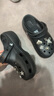 crocs卡駱馳厚底云朵洞洞鞋戶外|206750 黑色-001 36/37(230mm)  曬單實(shí)拍圖