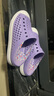 Skechers斯凱奇洞洞鞋兒童涼鞋女孩夏季運(yùn)動(dòng)童鞋學(xué)生透氣鞋子308006L 曬單實(shí)拍圖