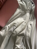 蕉下（beneunder）啞光黑膠抗熱涼感寬松原紗防曬衣女AL41724漫野綠XF 曬單實(shí)拍圖