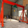 可移動(dòng)式龍門架簡(jiǎn)易工地航吊小型3/5/10噸電動(dòng)萬(wàn)向輪門式起重機(jī) 定制定金 曬單實(shí)拍圖