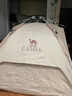 駱駝（CAMEL）戶外露營帳篷天幕二合一便攜式防雨防曬加厚黑膠野營帳173BA6B112 曬單實拍圖