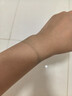 閃鉆貝母靈蛇形手鐲女款輕奢高級(jí)感鋯石手鏈小眾精致閨蜜疊戴手飾 素鏈鑲鉆款【1條裝】 曬單實(shí)拍圖