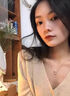 翠奢緣高端品牌莫比烏斯項(xiàng)鏈女玫瑰金色鎖骨鏈520送女友送老婆生日禮物 莫比烏斯無窮的愛項(xiàng)鏈 曬單實(shí)拍圖
