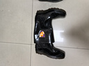 雨鞋高筒防滑水靴中筒勞保長(zhǎng)筒膠鞋雨靴男低筒水鞋防水套鞋男士 黑色 (中筒30cm） 42 碼 曬單實(shí)拍圖