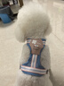 嬉皮狗（hipidog）狗狗牽引繩多彩小花外出遛狗繩泰迪胸背帶中小型犬四季寵物牽引繩 奧麗粉胸背帶 M（建議體重8-15斤） 曬單實(shí)拍圖