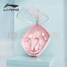 李寧（LI-NING）專業(yè)游泳耳塞鼻夾柔軟舒適中防水耳炎洗澡學(xué)游泳裝備 0016 淺粉色 曬單實(shí)拍圖