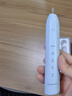 松下（Panasonic）電動牙刷聲波震動深度清潔 美白護齦 呵護牙齦超長續(xù)航可視電量滑動解鎖 3檔清潔生日禮物EW-DC033 藍色【升級DC033】配抗菌刷頭*2 曬單實拍圖