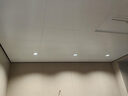 西蒙（simon）LED射燈9W中性光防眩嵌入式家用過道客廳天花燈小山丘墻畫射燈Ra90顯色 4000K36°角開孔75mm 曬單實(shí)拍圖