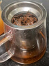 富光 茶壺茶水分離玻璃泡茶壺煮茶耐高溫帶濾網(wǎng)飄逸杯功夫茶茶具 580ml+2杯 曬單實拍圖