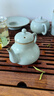 雅瓷汝窯思亭壺功夫茶壺陶瓷壺家用泡茶壺冰裂釉禮盒裝沏茶單壺可養片 汝窯思亭壺 140ml 曬單實(shí)拍圖