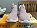 斯凱奇（Skechers）女鞋夏季懶人一腳蹬健步鞋軟底透氣休閑鞋外穿運動鞋跑步鞋117440 曬單實拍圖