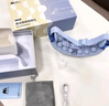 妙界Y7pro眼部按摩儀蒸汽眼罩成人兒童護眼儀霧化點振熱敷干眼潤眼儀送長輩生日禮物男女 藍 曬單實拍圖
