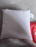 親膚磨毛抱枕套枕頭套家用臥室沙發(fā)枕套家用背靠墊套 白色磨毛枕套 單只 74cm*48cm 曬單實(shí)拍圖
