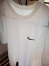 耐克（Nike）短袖T恤男士官方 新款運動訓練速干籃球衣圓領(lǐng)半袖白色透氣半袖 Dri-FIT科技/快干/熱推款 L (175/92A) 曬單實拍圖