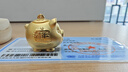 夢(mèng)金園金豬存錢罐黃金擺件存金豆攢金收藏生日禮物 曬單實(shí)拍圖