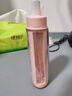 拜爾V2k兒童專用電動沖牙器6-10-12歲家用便攜式正畸口腔牙齒清潔小孩水牙線潔牙器 萌動粉 曬單實(shí)拍圖
