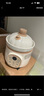 億可熊（iicobear）電燉鍋 分月齡BB煲粥飯鍋嬰兒專用微壓燉盅 寶寶燉湯輔食鍋輔食機 1.2L奶白色 【四階段分段喂養(yǎng)】 曬單實拍圖
