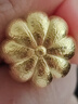 六福珠寶黃金吊墜南瓜福果福滿(mǎn)傳家手工錘揲工藝足金吊墜 計價(jià) 約10.05克 曬單實(shí)拍圖