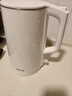 蘇泊爾（SUPOR）電水壺 雙層防燙燒水壺熱水壺1.7L 全鋼無縫內膽304不銹鋼電熱水壺大容量 SW-17J418 曬單實拍圖