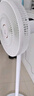 鉆石牌電風扇家用【1級能效+直流變頻+純銅電機】臺地兩用搖頭扇大風量輕音臥室客廳空調伴侶DFS-ZBM08 曬單實拍圖