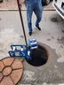加厚電纜放線滑輪鋼輪重型三連直跑架子管鋼滑輪吊輪放電纜滑輪 7字三輪井口 鋼輪 曬單實(shí)拍圖
