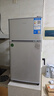 奧克斯小冰箱家用小型迷你冷藏冷凍兩用出租房宿舍用節(jié)能省電寢室辦公室電冰箱 【升級(jí)凈化去味】30A146DW銀【節(jié)能省電】 曬單實(shí)拍圖