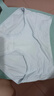 三槍【輕塑系列】?jì)妊澟績(jì)妊澕兠?00全棉a類(lèi)襠7A抑菌高腰收腹短褲女 曬單實(shí)拍圖