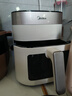 美的（Midea）空氣炸鍋不用翻面 智能觸控透明可視 家用實(shí)用大容量6.5L 炸烤箱一體機 三檔風(fēng)速金屬腔體 KZC6517 曬單實(shí)拍圖