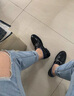MUCILAGEKNOW輕奢男鞋2025新款皮鞋男商務(wù)休閑正裝鞋男士套腳樂福鞋新郎婚鞋 酒紅色 42 標(biāo)準(zhǔn)皮鞋碼 曬單實(shí)拍圖