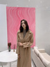 Weekend Max Mara 女裝Resina綿羊毛大衣5016012306 駝色 38 曬單實(shí)拍圖