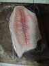 鮮京采 無抗鯛魚/羅非魚排800g/6-8片無保水魚片 低脂輕食 燒烤火鍋食材 曬單實(shí)拍圖