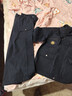 左斯客焊工工作服男套裝防燙電焊工裝耐臟耐磨棉勞保服秋冬季工裝 藏藍(lán)581套裝 L 170碼【體重115-130斤】 曬單實(shí)拍圖