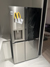 LG635L對開(kāi)雙門(mén)大容量電冰箱 全自動(dòng)制冰一體機 透視窗門(mén)中門(mén)風(fēng)冷無(wú)霜凈味養鮮智能變頻家用超薄嵌入 【透視窗制冰機系列】銀S651MB78B 曬單實(shí)拍圖