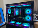 半島鐵盒（PADO）應(yīng)龍360 黑色海景房 ATX 臺式機(jī)電腦主機(jī)箱（無A柱/支持360水冷/9風(fēng)扇位/4090顯卡） 曬單實拍圖