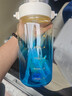 特百惠（Tupperware）2000ml大容量水杯女新款2025耐高溫帶刻度塑料吸管杯男款運動水壺 白色-1500ml 帶刻度+背帶 曬單實拍圖