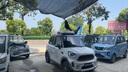 DEFU德孚48v60v72伏低速新能源電動三輪車四輪車用頂置小天窗駐車空調(diào) 48v60v72v冷暖白三孔全國聯(lián)保2年 曬單實拍圖